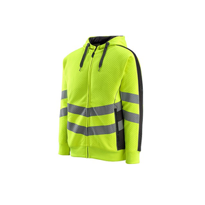 Sudaderas con capucha de trabajo con cremallera personalizadas de alta calidad de Pakistán Diseño de chaqueta de cuero duradero Características DE SEGURIDAD Material de la mejor calidad utilizado - Product Image 5