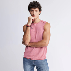 La mejor calidad, hecho en Pakistán, las camisetas sin mangas para hombre más vendidas, impresión personalizada de alta calidad, ropa de gimnasio, camisetas sin mangas, camisa sin mangas - Product Image 2
