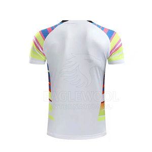 ชุดเทนนิสชายคุณภาพดีที่สุด โพลีเอสเตอร์ 100% แขนสั้น ระบายอากาศได้ดี เป็นมิตรกับสิ่งแวดล้อม ซับเหงื่อได้ดี สีตัดกัน - Product Image 6