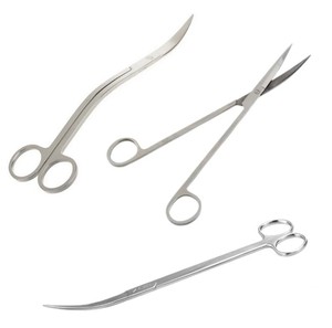 ชุดกรรไกรและแหนบแบบแมนนวลทำจากสแตนเลสเครื่องมือสำหรับตู้ปลา - Product Image 4