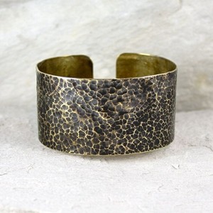 Unisex Simple Irregular Minimalist Adjustable Copper Fashion Bracelet for <b>Men</b> and Women - Product Image 6