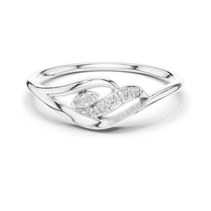 Anillo de Diamantes Cultivados en Laboratorio para Mujer, Claridad VVS-VS EF, Oro de 18K, 14K, 10K y Plata 925, Oro Rosa, Amarillo, Blanco y Moissanita - Product Image 1