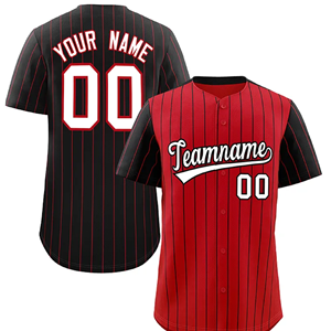 ชุดเบสบอลสไตล์ใหม่สำหรับผู้ชายเสื้อเจอร์ซีย์เบสบอลพิมพ์ลายเสื้อเจอร์ซีย์เล่นเบสบอลอเมริกันพิมพ์ลายซับลิเมชันสินค้าออกใหม่ - Product Image 4