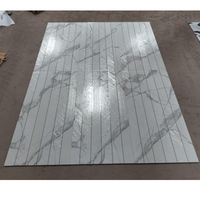 Carreaux muraux en porcelaine moderne polie et émaillée 600 mm x 1200 mm, design Milagro Satvario avec surface Malabar pour villa, adhésif inclus