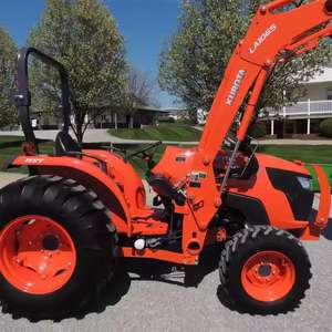 4X4wd รถแทรกเตอร์ MX5200คูโบต้าพร้อมตัวโหลดอุปกรณ์การเกษตร - Product Image 6