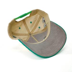 Gorras de Dos Tonos Personalizadas al por Mayor, Gorra de Béisbol de Pana con Logotipo Bordado Personalizado ODM, Fabricante de Gorras VN, Gorras Deportivas, Gorras para Exteriores - Product Image 6