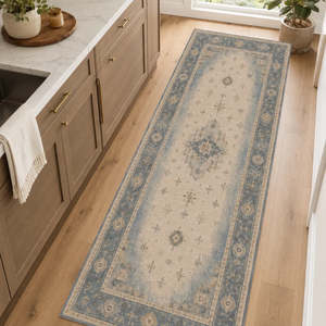 <b>Rug</b> Weavers RWPR0003 Heriz <b>Ivory</b> Traditional Washable <b>Rug</b> Dropshipping Wholesale Washable Chenille 10 Sizes - Product Image 5