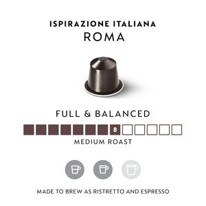 Cápsulas Nespresso Línea Original, Roma Intenso, Café de Tueste Medio, 50 Cápsulas - Product Image 5