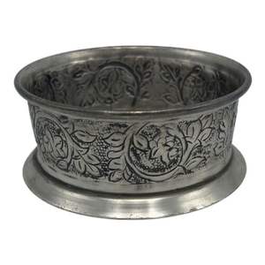 Posavasos de Aluminio para Botellas de Vino, Diseño de Flores Martilladas, Decoración de Mesa, Producto Más Vendido - Product Image 3