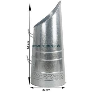 Seau à charbon en métal d'excellente qualité, fait à la main, en gros, de créateur, classique, élégant, Offre Spéciale jardin, seau à cendres - Product Image 5