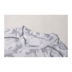 แขนยาวผู้ชายผู้หญิงผื่นยามเสื้อบีบอัดแห้งเร็ว Rush Guard คุณภาพดีที่สุดผื่นยามสําหรับผู้ชาย - Product Image 4