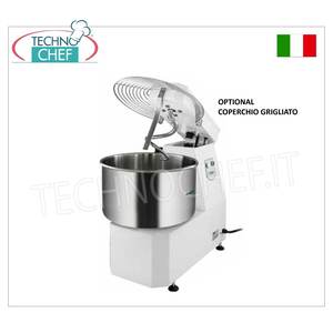 Mélangeur spiral FIMAR 12 kg pour boulangerie, restaurant et moulin à farine, tête relevable avec bol fixe pour farine de blé, maïs, lait et noix - Product Image 1