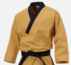 Unisex jiu jitsu kimono artes marciales Karate traje personalizado OEM algodón Color sólido Simple liso Karate uniforme superventas adultos - Product Image 1