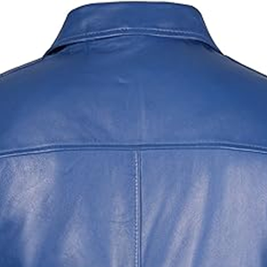 Vestes en cuir véritable 100% de marque, 100% cuir de vache véritable, vestes en cuir pour hommes, couleurs personnalisées, nouveau style de veste en cuir pour hommes - Product Image 6
