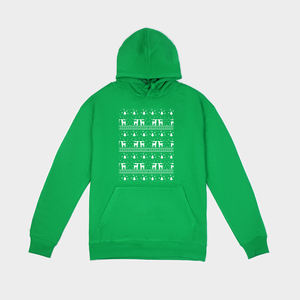 Premium hommes hiver pull Logo personnalisé élégant O cou sweat à capuche décontracté chaud thermique vacances vêtements pour hommes - Product Image 1