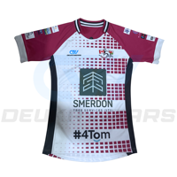 Ensemble d'uniformes de rugby personnalisés entièrement sublimés, respirants, imprimés, vente en gros, maillot bordeaux pour hommes et femmes, kit OEM pour écoles et clubs