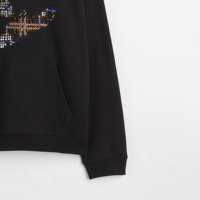 Sweat à capuche surdimensionné personnalisé pour homme, en molleton thermique de luxe, respirant, imprimé, 100 % coton, écologique, anti-boulochage, pour l'hiver
