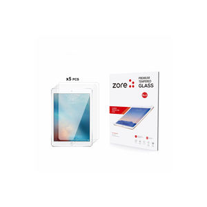 ฟิล์มกระจกนิรภัย 5in1 สำหรับ iPad 9.7 2018 (รุ่นที่ 6)-ความแข็ง 9H 3D Radian ติดตั้งง่าย - Product Image 1
