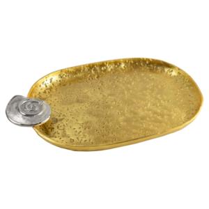 Plateau de service en aluminium brillant métal complet pour décoration d'hôtel à la maison plateaux de service et décoratifs conception personnalisée disponible - Product Image 5