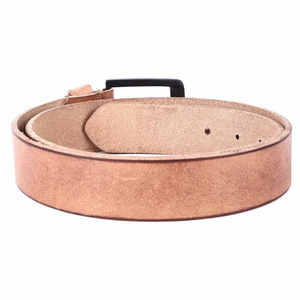 6) Prix de gros Nouveau budget Friend Ceinture en cuir Ceinture en cuir pleine fleur avec boucle robuste Ceinture en cuir décontractée - Product Image 6