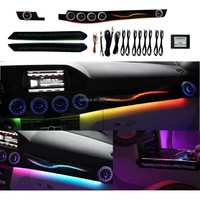Luz Ambiental Galaxy Symphony W212 para Mercedes-Benz Clase E 2010-2015, Actualización de W212 a W213, Lámpara de Atmósfera para Salida de Aire Turbo