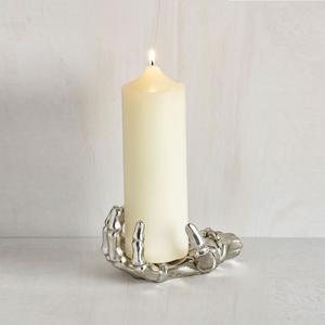 Soporte de luz en T de metal y madera Mezcla festiva de diseño moderno y encanto rústico decoración navideña perfecta para el hogar y la Oficina - Product Image 3