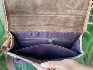 Neue hand gefertigte Handtaschen aus echtem Rindsleder für Damen Stilvolle lässige Schulter taschen Western Hochwertige Umhängetaschen aus Leder - Product Image 6