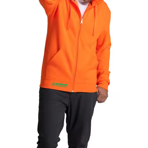 Sweat-shirts à fermeture éclair unisexes sur mesure, 100% coton molletonné/éponge française, haute qualité, meilleur prix, respirant, séchage rapide - Product Image 6