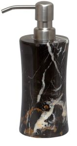 Polished Beige Marble Soap Dispenser, Ransome Marble Soap Dispenser, <b>Black</b> Marble Soap and Lotion Dispenser - Product Image 5