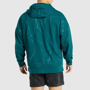 ชุดสตรีทแวร์แขนยาวแบบเต็มซิปสีพื้นผ้าฝ้ายผสมลำลอง - Product Image 2