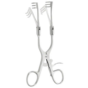 Retractor (self การรักษา), 170มม. (6 34), ฟัน (3x3), กึ่งคม, ไม่ผ่านการฆ่าเชื้อ, retractor นำมาใช้ใหม่ได้ - Product Image 4