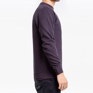 Mélange de laine/acrylique pour femmes col en V décontracté bouton Cardigans couleur unie hiver vente en gros OEM personnalisé - Product Image 3