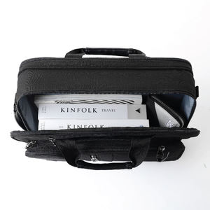 NATOLI BST Classic Unisex B17 Mochila negra básica multifuncional con cremallera Forro de poliéster suave para uso escolar HKK - Product Image 4