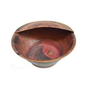 Copper Hammered Pedicure Bowl For Beauty Personal Accessories Greatest Quality Manicure Pedicure Bowl In Bulk - Product Image 6