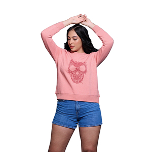 Sudadera informal ecológica transpirable de algodón 100% de invierno para mujer europea americana Venta caliente - Product Image 2