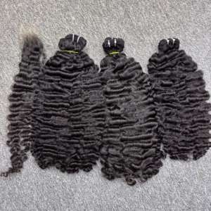 ส่วนขยายของคนบริสุทธิ์จากเวียดนาม100% ปิดลูกไม้แบบหยิกความละเอียด HD แบบชาวพม่าเครื่องทอสองชั้นอัจฉริยะสำหรับลูกไม้ - Product Image 4