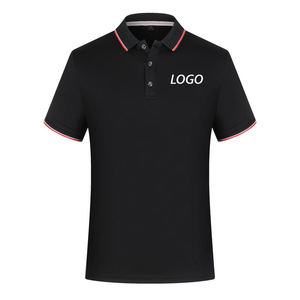 Diseño personalizado de los hombres para la camisa de polo de secado rápido a granel al por mayor patrón sólido camiseta de lona con logotipo personalizado - Product Image 4