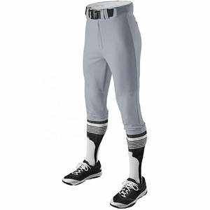 Pantalon de baseball sur mesure pantalon de baseball pour jeunes en polyester recadrée avec poche latérale pantalon de baseball pour équipe - Product Image 5
