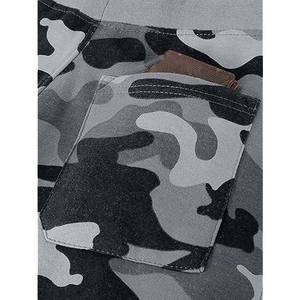 Pantalones Cortos Deportivos para Hombre, Cintura Elástica con Bolsillos, Impermeables, Antiarrugas, Transpirables, para Exteriores, 70% Algodón, 30% Poliéster, Lona - Product Image 4