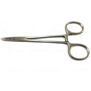 Baumgartner Soporte de aguja Pinzas de sutura recta Alicates | Herramienta quirúrgica certificada CE | OEM y etiqueta privada | Calidad confiable - Product Image 4