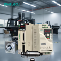 Variateur de fréquence (VFD) 0,75 kW 1,5 kW 5,5 kW AC 220 V 380 V avec servomoteur 400 W 750 W, PLC et HMI pour routeur CNC de travail du bois