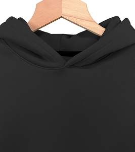 Directo de fábrica de peso pesado 100% algodón Boxy Zip Hoodie logotipo personalizado sudadera gruesa pulóver en blanco temporada de invierno liso Casual - Product Image 4