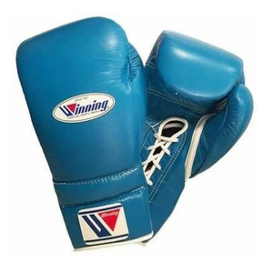 Gants de boxe Winning Style personnalisés avec logo, en cuir de vachette véritable, à lacets, pour entraînement et sparring, 8oz-16oz, vente en gros - Product Image 5