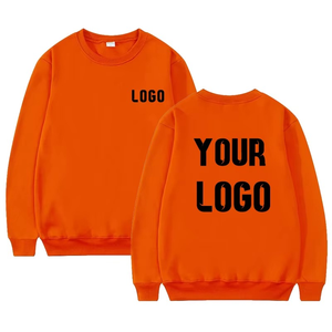 Customisable Sweatshirt <b>Top</b> Crew Neck Pullover <b>Personalised</b> Hooded Sweatshirt for Your Brand Casual Custom logo sweatshirts - Product Image 4