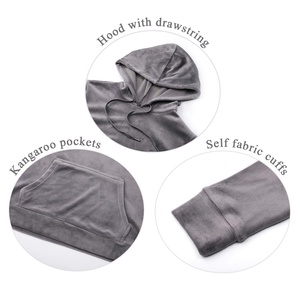 Señoras Activewear Chándal Joggers Chándal Trajes para mujer Sudadera con capucha y pantalones de chándal Conjunto de chándal de 2 piezas para mujer - Product Image 3