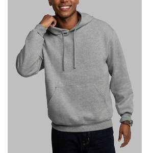 100% Cotton Soft Fleece Pullover Fleece Super Heavyweight New <b>Thermal</b> Couple Hoodies - Product Image 3