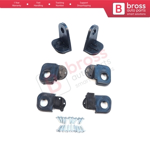 Support de fixation de phare BHL7+BHL8, kit de réparation avec languettes gauche et droite pour Doblo Box MPV 119 223 2005-2010, pièces automobiles Bross - Product Image 2