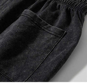 ชุดสองชิ้นเสื้อทีเชิ้ตและกางเกงขาสั้นลำลองแนวสตรีทปรับแต่งได้สำหรับผู้ชาย - Product Image 5