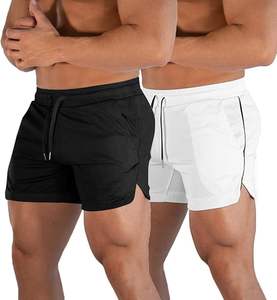 Shorts d'entraînement de gymnastique pour hommes en vente en gros pantalons courts légers Shorts d'entraînement de musculation - Product Image 1