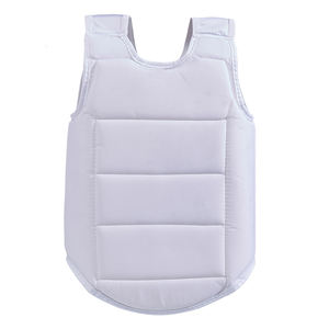 Protector de Pecho de Boxeo de Alta Calidad, Protección Completa, 100% Cuero, Personalizado, Transpirable, para Entrenamiento de MMA y Karate, Hecho en Pakistán - Product Image 1